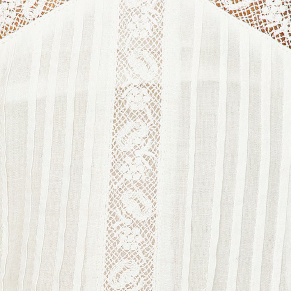 LoveShackFancy White Eyelet Mini Dress - Picture 8 of 14